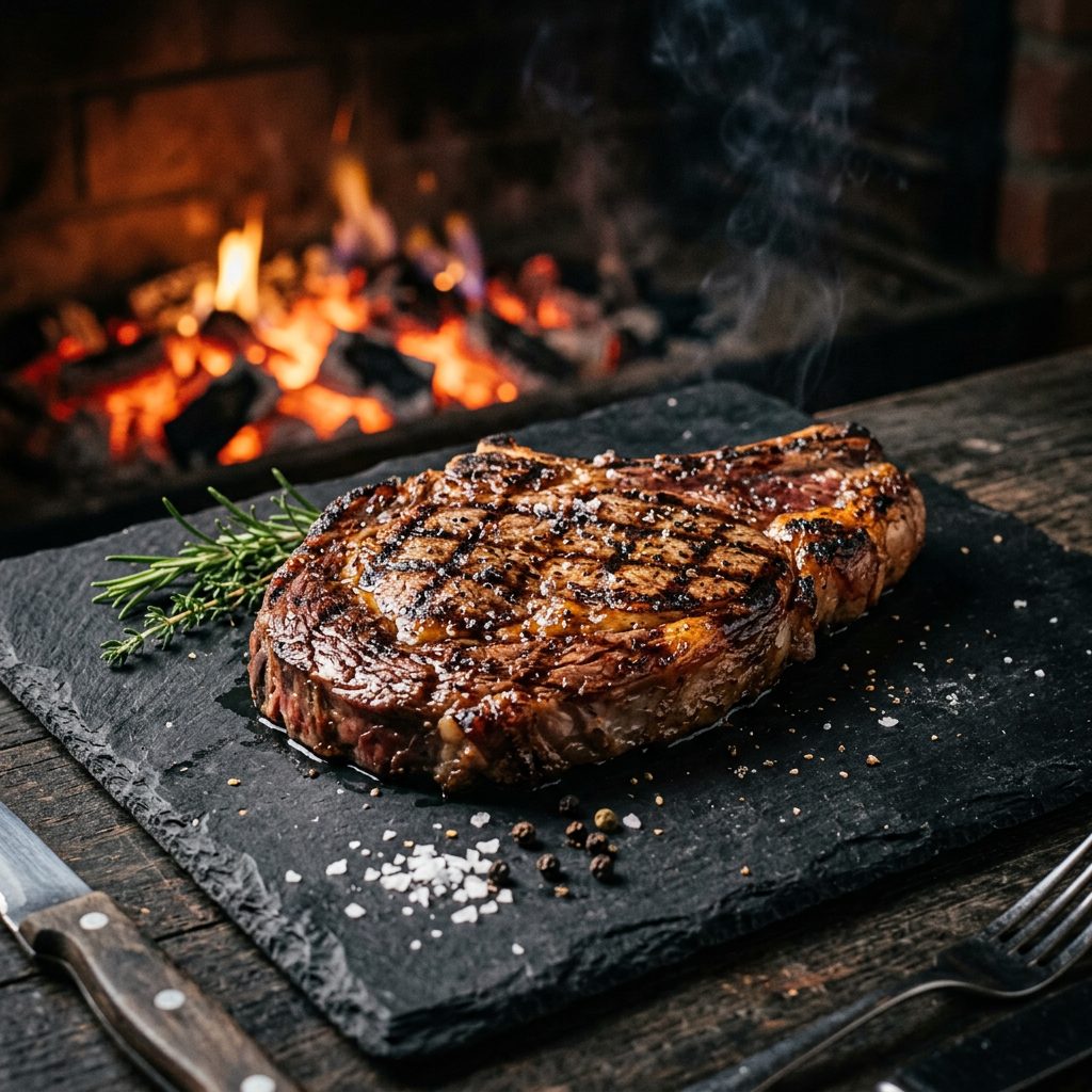 Beef Flamberg signature steak